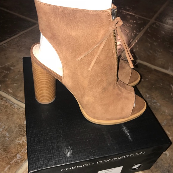 FRENCH CONNECTION  Uttara Open Toe Ankle Bootie - Picture 7 of 7